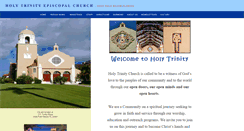Desktop Screenshot of holytrinitywpb.org
